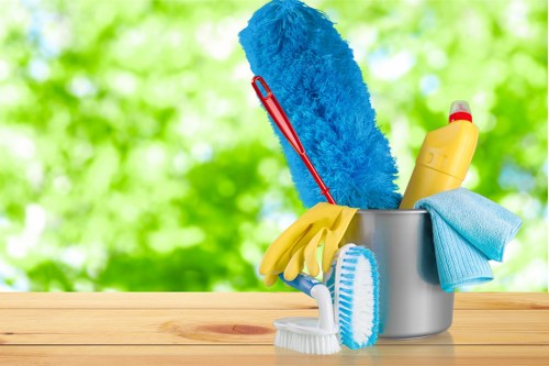 Customer complaint being recorded during a cleaning service review