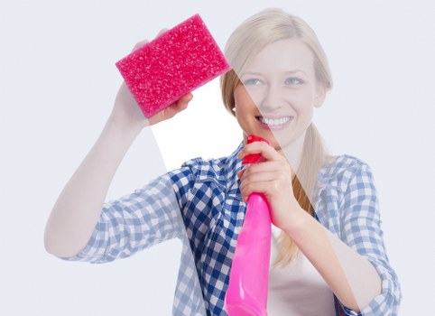 Regular domestic cleaning in Greenwich focused on bathrooms and floors